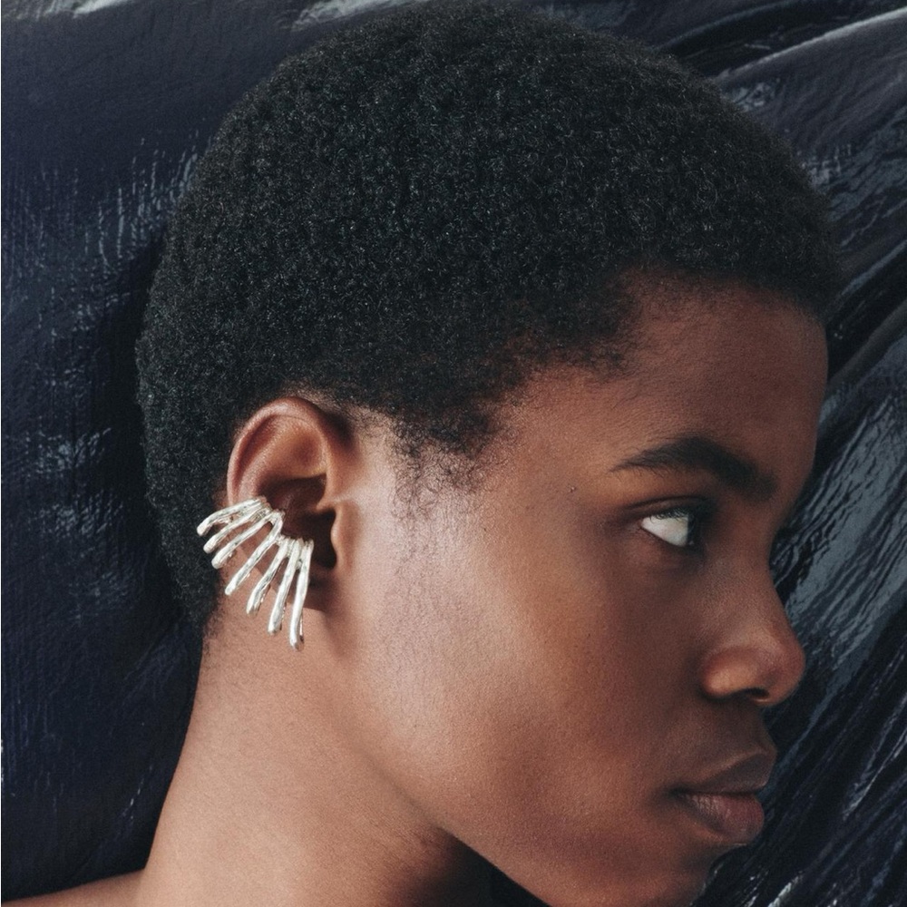 Zara Silver Ear Cuffs